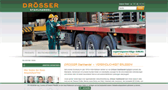 Desktop Screenshot of droesser.de