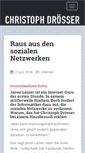 Mobile Screenshot of droesser.net